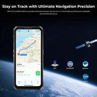 Oukitel WP100 Titan 5G Rugged Projector Phone 33000mAh Battery 16GB RAM + 512GB Camping Light - Black - Oukitel