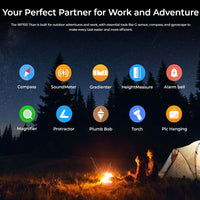 Oukitel WP100 Titan 5G Rugged Projector Phone 33000mAh Battery 16GB RAM + 512GB Camping Light - Black - Oukitel