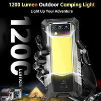 Oukitel WP100 Titan 5G Rugged Projector Phone 33000mAh Battery 16GB RAM + 512GB Camping Light - Black - Oukitel