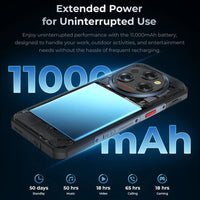 OUKITEL WP35s 4G Rugged 6GB RAM + 256GB 6.56’’ HD + Display 11000mah Battery - Oukitel