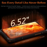 Oukitel WP53 Pro Rugged Phone 11000mAh Battery 8GB RAM + 256GB Camping Light Android 15 - Black - Oukitel