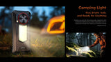 OUKITEL WP53 S 4G Rugged | 128dB Speaker | Camping Light | 11000mAh Battery | 4GB + 128GB - Oukitel