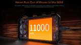 OUKITEL WP53 S 4G Rugged | 128dB Speaker | Camping Light | 11000mAh Battery | 4GB + 128GB - Oukitel