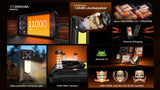 OUKITEL WP53 S 4G Rugged | 128dB Speaker | Camping Light | 11000mAh Battery | 4GB + 128GB - Oukitel