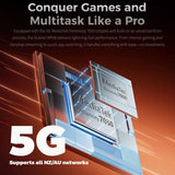 Oukitel WP56 5G Rugged Phone 16000mAh Battery 12GB RAM + 512GB 6.8’’ Screen Camping Light 108MP Camera - Black - Oukitel