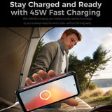 Oukitel WP56 5G Rugged Phone 16000mAh Battery 12GB RAM + 512GB 6.8’’ Screen Camping Light 108MP Camera - Black - Oukitel