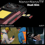 Oukitel WP56 5G Rugged Phone 16000mAh Battery 12GB RAM + 512GB 6.8’’ Screen Camping Light 108MP Camera - Black - Oukitel