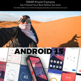 Oukitel WP56 5G Rugged Phone 16000mAh Battery 12GB RAM + 512GB 6.8’’ Screen Camping Light 108MP Camera - Black - Oukitel