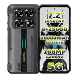 Oukitel WP60 Rugged 5G | 7.2’’ Display | 8GB + 256GB | 10000mAh | 108MP Camera - Black - Oukitel