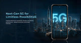Oukitel WP61 Rugged 5G | 12GB + 512GB | 6.78’’ Display | 20000mAh | 108MP Camera | Camping Light - Oukitel