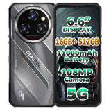 Oukitel WP62 Rugged 5G | 6.6’’ Display | 512GB Memory | 11000mAh | 108MP Camera - 16GB RAM + 512GB - Oukitel
