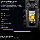 Ulefone Armor 30 Pro 5G 16GB RAM + 512GB 6.95’’ + 3.4’’ Dual Screen 50MP Cam 64MP IR Night Vision - Ulefone