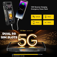 Ulefone Armor 30 Pro 5G 16GB RAM + 512GB 6.95’’ + 3.4’’ Dual Screen 50MP Cam 64MP IR Night Vision - Ulefone