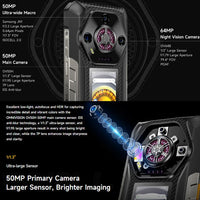 Ulefone Armor 30 Pro 5G 16GB RAM + 512GB 6.95’’ + 3.4’’ Dual Screen 50MP Cam 64MP IR Night Vision - Ulefone