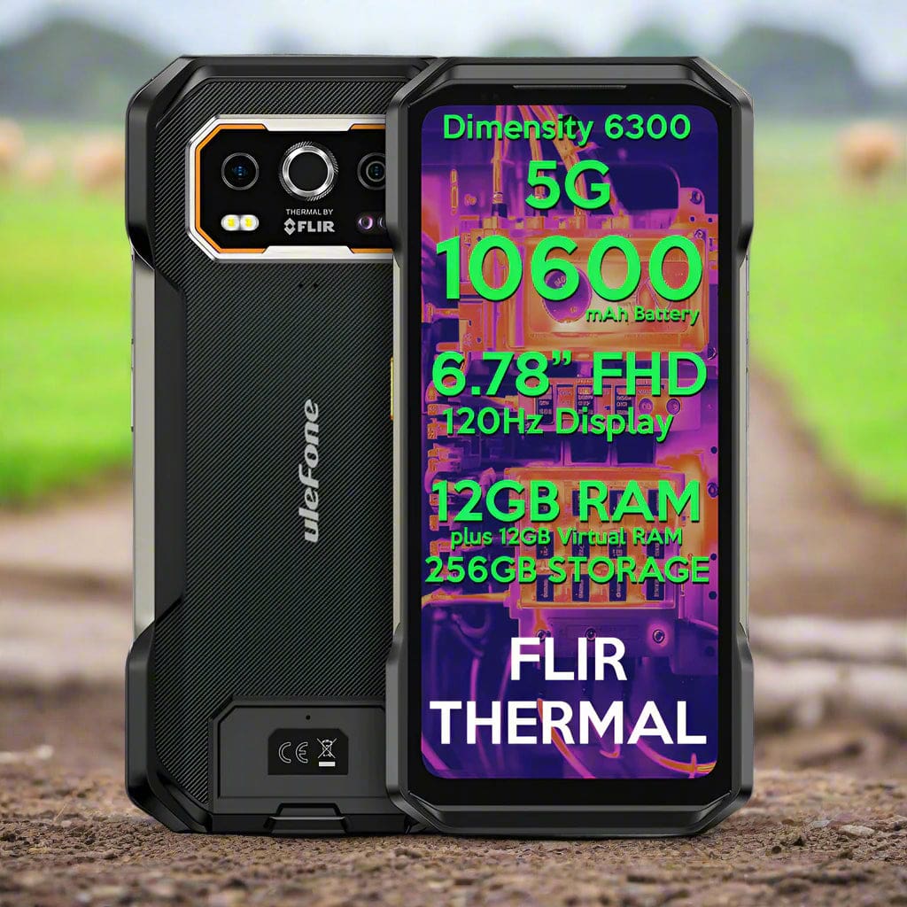Ulefone Armor 27T Pro 5G FLIR Thermal Camera 12GB RAM +