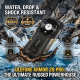 Ulefone Armor 28 Pro 5G Rugged Dimensity 7300 6.67’’ AMOLED Display 16GB + 512GB Sony IMX989 Camera - Ulefone
