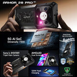 Ulefone Armor 28 Pro 5G Rugged Dimensity 9300 + 6.67’’ AMOLED Display 16GB + 512GB Sony IMX989 Camera - Ulefone