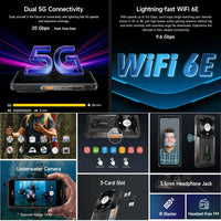 Ulefone Armor 28 Pro 5G Rugged Dimensity 9300 + 6.67’’ AMOLED Display 16GB + 512GB Sony IMX989 Camera - Ulefone