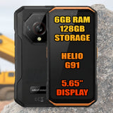 Ulefone Armor X32 Rugged 4G Phone 6GB + 128GB 5.65in Screen NFC 5500mAh Battery - Orange - Ulefone