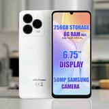 Ulefone Note 20 Pro 4G Phone 4GB + 256GB 6.75’’ Display NFC 50MP Samsung Camera - White - Ulefone