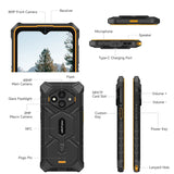 Ulefone Rugking 3 Pro 4G Phone | 8GB + 128GB | 6.56in Screen | NFC | 5700mAh Battery - Ulefone