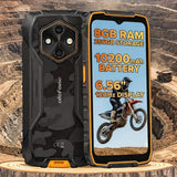Ulefone Rugking 4 Pro 4G Phone | 8GB + 256GB | 10200mAh Battery | 6.56in Screen | NFC - Orange - Ulefone