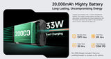 Ulefone RugKing 5 Pro Rugged 4GPhone | 20000mAh Battery | 976-Lumen Light - Ulefone