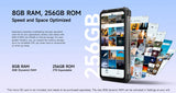 Ulefone RugKing 5 Pro Rugged 4GPhone | 20000mAh Battery | 976-Lumen Light - Ulefone
