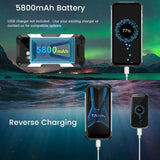 Unihertz 8849 Tank Mini Rugged 4.3’’ Display 12GB + 256GB 5800mAh Battery 100MP Camera Camping Lights - Unihertz