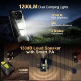 Doogee V Max LR 5G Rugged VIP Edition | Laser Measure | 16GB + 512GB | 20500mAh | 200MP Samsung Camera - Black - Doogee