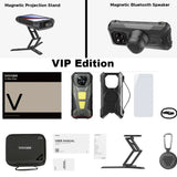 Doogee V Max Play 5G Rugged VIP Edition | Projector | 16GB + 512GB | 20500mAh | 200MP Samsung Camera - Black - Doogee