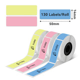 [3 PACK] Phomemo 14x50mm Thermal Coloured Labels for D30/D35/Q30 Model - Phomemo