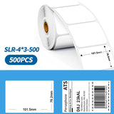 101.5mm Phomemo Pre-Cut Thermal Label Roll White - 101.5x76.2mm - 500 Labels - Phomemo