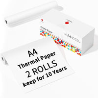 [4 PACK] Phomemo A4 Thermal Paper Roll - Phomemo