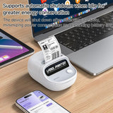 Yesido SP10 Thermal Bluetooth Label Printer - White - Yesido