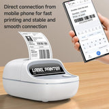 Yesido SP10 Thermal Bluetooth Label Printer - White - Yesido