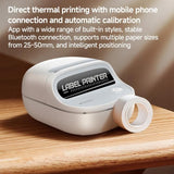 Yesido SP10 Thermal Bluetooth Label Printer - White - Yesido