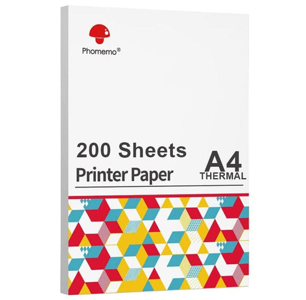 A4 Thermal Paper 200 Sheets - Phomemo