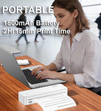 Yesido SP11 Portable A4 Thermal Printer | Rechargeable Mobile Printing Machine for Home & Office - Yesido