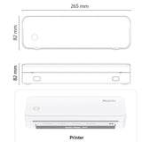 Yesido SP11 Portable A4 Thermal Printer | Rechargeable Mobile Printing Machine for Home & Office - Yesido