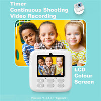 P79 Instant Photo Print Kids Digital Camera and Thermal Printer 32GB Colour LCD Dual Camera - Noco