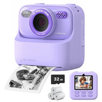 P79 Instant Photo Print Kids Digital Camera and Thermal Printer 32GB Colour LCD Dual Camera - Noco