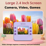 A30 Instant Photo Print Kids Digital Camera and Thermal Printer | 2.4in Colour LCD - Noco