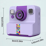A30 Instant Photo Print Kids Digital Camera and Thermal Printer | 2.4in Colour LCD - Noco
