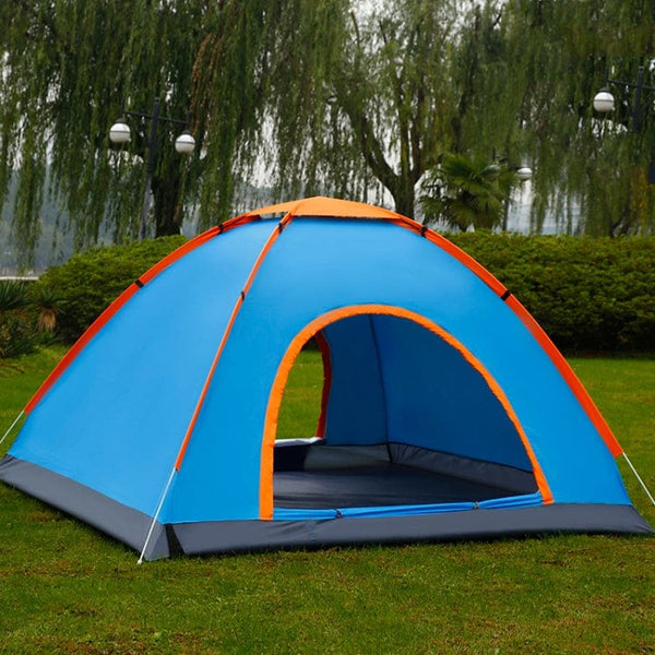 2 Person Quickpop Pop Up Tent Double door Ventilated Skylight Double Zipper - security NOCO