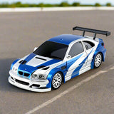 4301G 1:43 Scale RC 4WD Gyro Assist Drift Car LED Lights Drift and Race Tyres - BMW M3 - Noco