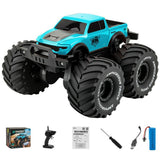 8860 1/16 Scale 4WD Amphibious Remote Control Off-Road Car - Blue - JJRC