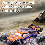 JJRC Q243 4WD Amphibious Off-Road Remote Control Car - Blue - JJRC