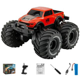 8860 1/16 Scale 4WD Amphibious Remote Control Off-Road Car - Red - JJRC