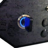 RaceCraftsNZ RC05 Button Box 8x Buttons 4 Switches Realistic Key Switch - Black - RaceCrafts